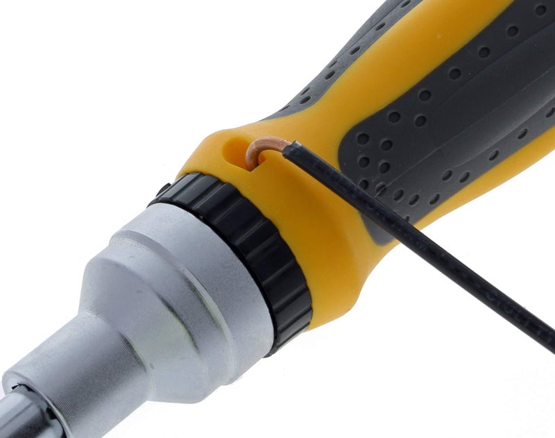 Ideal Industries مفك براغي 35-988 كهربائي مثالي 9 في 1 مفك صواميل مع مجموعات رؤوس مفك براغي - Image 5